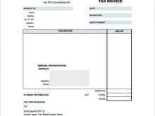 50 Customize Blank Tax Invoice Format In Excel in Photoshop with Blank Tax Invoice Format In Excel