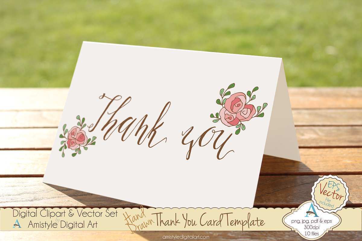 50 Customize Our Free Digital Thank You Card Template Download for