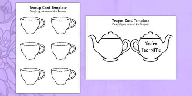 50 Customize Our Free Mothers Day Card Teapot Template in Photoshop for Mothers Day Card Teapot Template