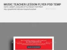 50 Customize Our Free Music Lesson Flyer Template PSD File by Music Lesson Flyer Template