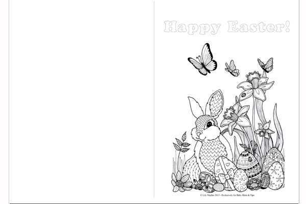 50 Format Easter Card Templates To Print for Ms Word by Easter Card Templates To Print