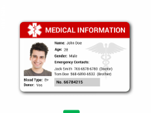 50 Format Medical Id Card Template Uk Download by Medical Id Card Template Uk
