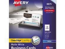 50 Free Avery Business Card Template 8875 Layouts by Avery Business Card Template 8875