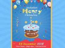 50 Free Birthday Party Invitation Flyer Template PSD File by Birthday Party Invitation Flyer Template