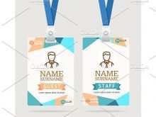 50 Free Event Id Card Template For Free by Event Id Card Template