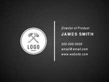 50 Free Printable Business Card Template Black Templates by Business Card Template Black