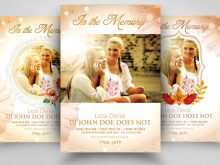 50 Free Printable Memorial Flyer Template for Ms Word by Memorial Flyer Template