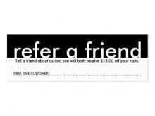 50 Free Printable Refer A Friend Card Template Free in Photoshop with Refer A Friend Card Template Free