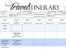 50 Free Printable Travel Agenda Template Word Templates with Travel Agenda Template Word