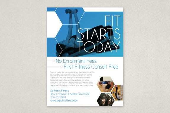 50 How To Create Fitness Flyer Template for Ms Word with Fitness Flyer Template