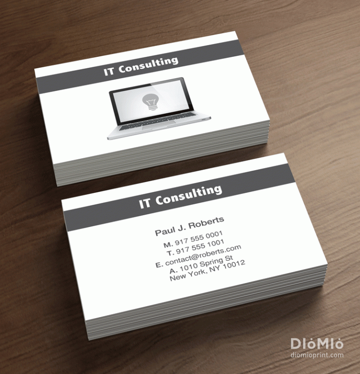 50 Online Business Card Consultant Templates for Ms Word with Business Card Consultant Templates