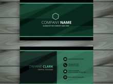 50 Online Business Card Template Green Free Download Layouts for Business Card Template Green Free Download