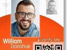 50 Online Id Card Template Portrait Photo by Id Card Template Portrait
