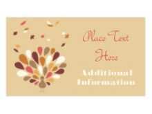 50 Printable Place Card Template Thanksgiving for Ms Word for Place Card Template Thanksgiving