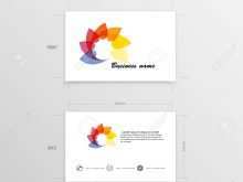 50 Report Creative Name Card Design Template PSD File for Creative Name Card Design Template