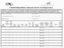 50 Standard Independent Contractor Invoice Template Excel PSD File for Independent Contractor Invoice Template Excel