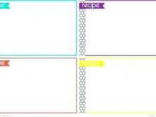 Index Card Template In Word