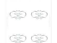 50 Standard Place Card Template In Word Templates by Place Card Template In Word