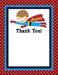50 Standard Superhero Thank You Card Template For Free with Superhero Thank You Card Template