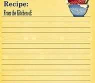 50 The Best 8 X 11 Recipe Card Template Templates for 8 X 11 Recipe Card Template