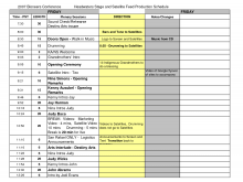 50 The Best Stage Production Schedule Template Layouts by Stage Production Schedule Template