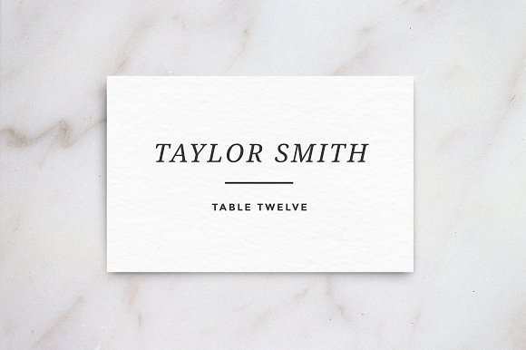 50 The Best Wedding Name Place Card Templates in Word by Wedding Name Place Card Templates