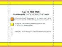 4 Fold Card Template Free