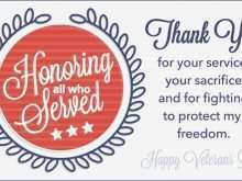 51 Adding Veterans Day Thank You Card Template in Word for Veterans Day Thank You Card Template