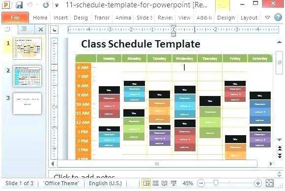 51 Best Class Schedule Template Powerpoint Layouts by Class Schedule Template Powerpoint