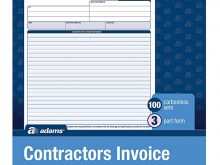 51 Best Contractor Invoice Review Form Formating with Contractor Invoice Review Form