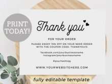 51 Best Small Thank You Card Templates Photo for Small Thank You Card Templates
