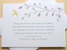 51 Best Sympathy Thank You Cards Templates in Word with Sympathy Thank You Cards Templates