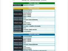 51 Blank Conference Agenda Template Excel by Conference Agenda Template Excel