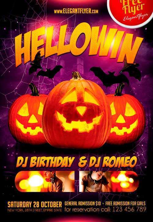 51 Blank Free Halloween Templates For Flyer For Free by Free Halloween Templates For Flyer