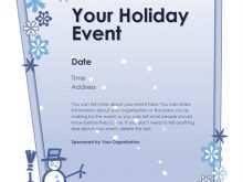 51 Blank Holiday Event Flyer Template Download with Holiday Event Flyer Template