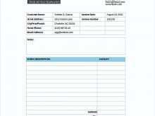 51 Blank Self Employed Construction Invoice Template in Word for Self Employed Construction Invoice Template