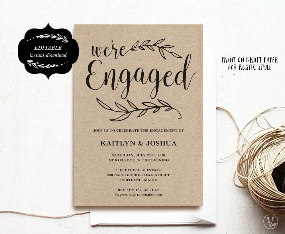 23 Create Invitation Card Template For Engagement Templates by In Engagement Invitation Card Template