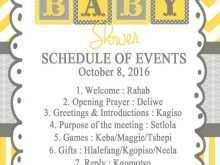 51 Creating Agenda Template For Baby Shower in Word by Agenda Template For Baby Shower