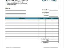 51 Creating Company Invoice Format In Excel Templates with Company Invoice Format In Excel