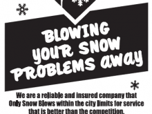 51 Creating Snow Plowing Flyer Template Maker with Snow Plowing Flyer Template