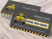 51 Creating Taxi Name Card Template Download by Taxi Name Card Template