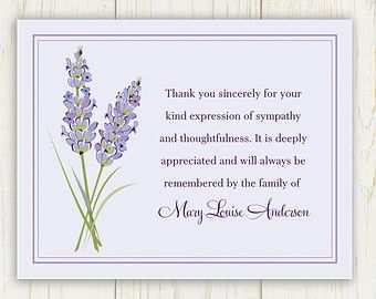 51 Creative Thank You Card Template Death in Word by Thank You Card Template Death