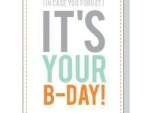 51 Customize Our Free A3 Birthday Card Template for Ms Word with A3 Birthday Card Template
