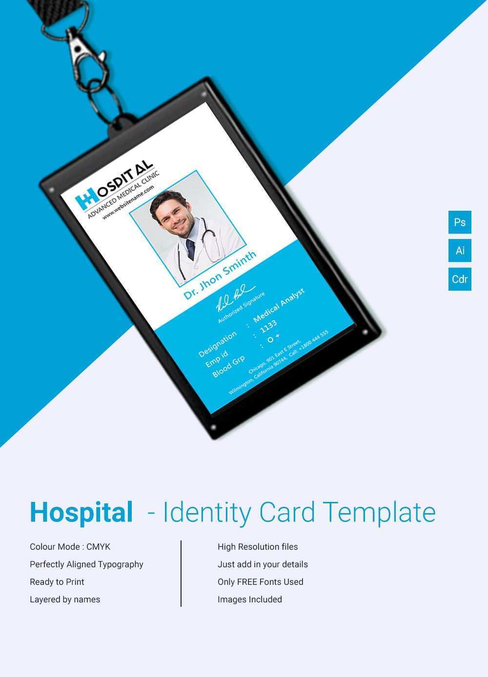 51 Customize Our Free Id Card Template In Excel Free Download in Word with Id Card Template In Excel Free Download