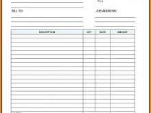 Blank Invoice Forms Printable