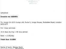 Invoice Template For Limited Company