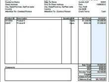 51 Format Tax Invoice Template For Australia For Free for Tax Invoice Template For Australia