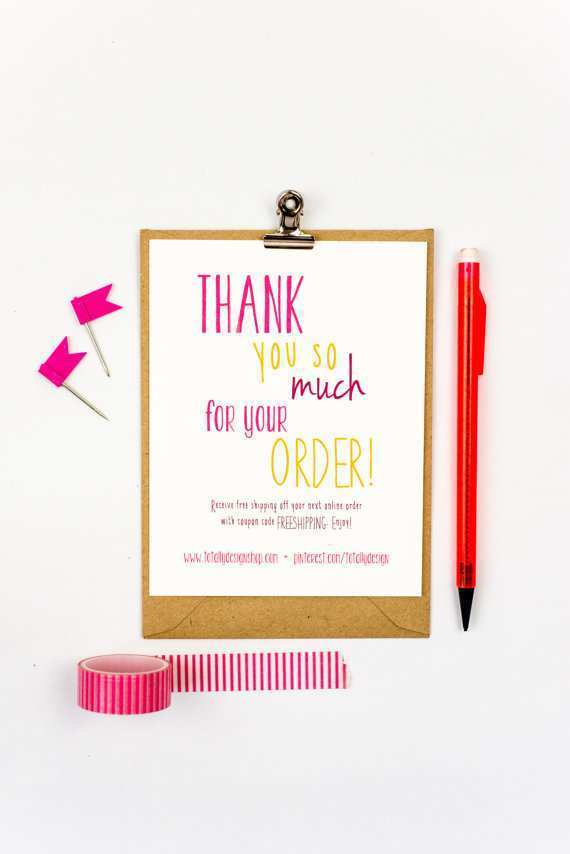 51 Format Thank You Card Templates For Business Photo for Thank You Card Templates For Business