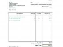 Consulting Invoice Examples