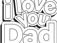 51 Free Fathers Day Card Colouring Template Maker by Fathers Day Card Colouring Template
